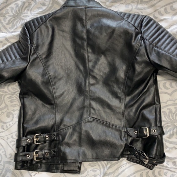 BRAND NEW Womens Leather Jacket - Picture 4 of 4